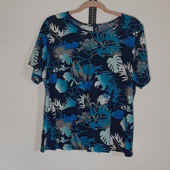 Swimsuits for all floral Swim top Sz 18/20 - Picture 2 of 4